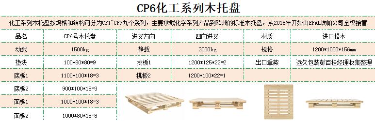 CP6號(hào)木托盤(pán)